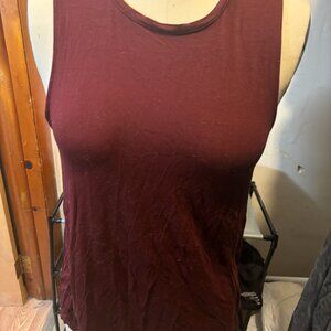 A New Day Red Sleeveless Top